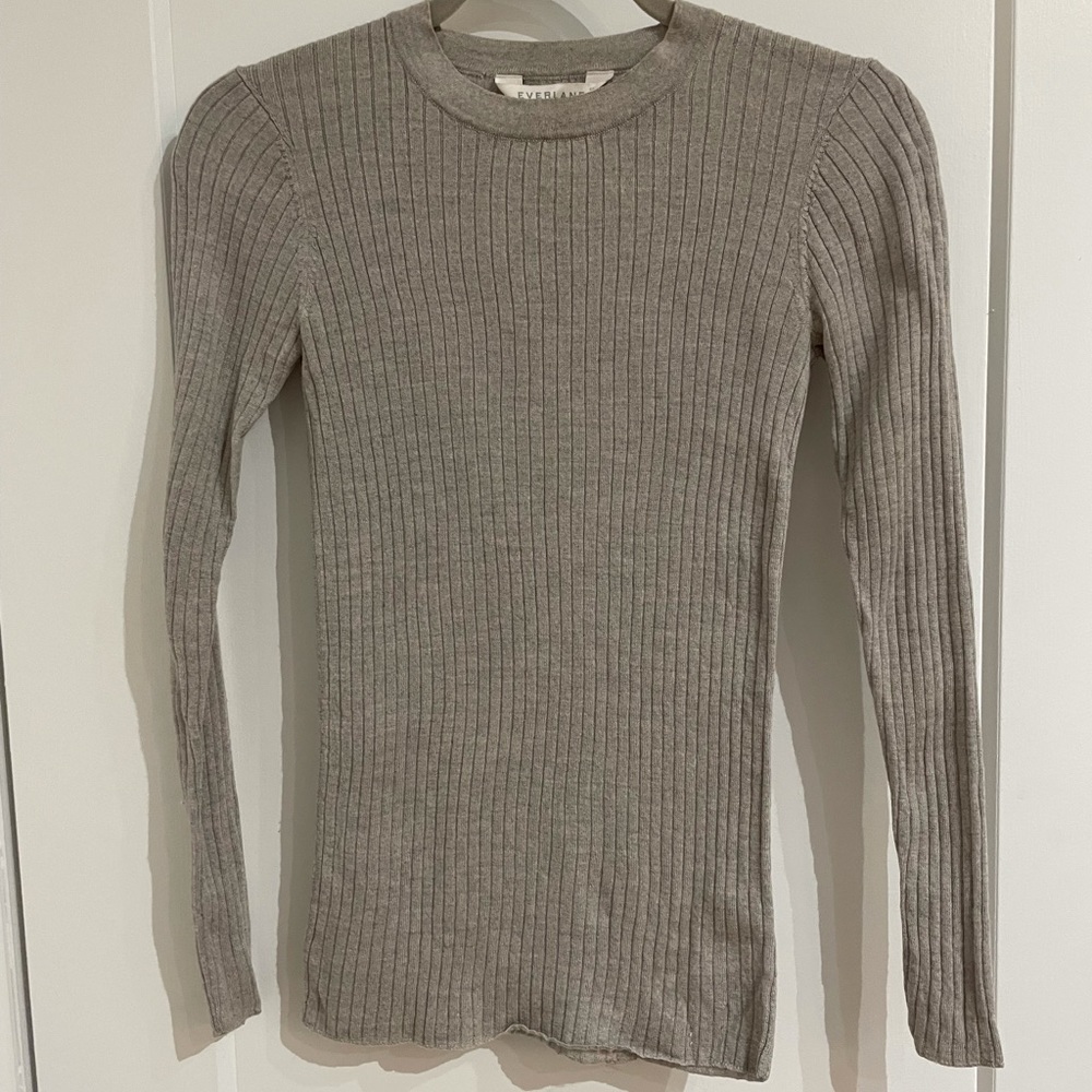 The Luxe Ribbed Merino Long Sleeve